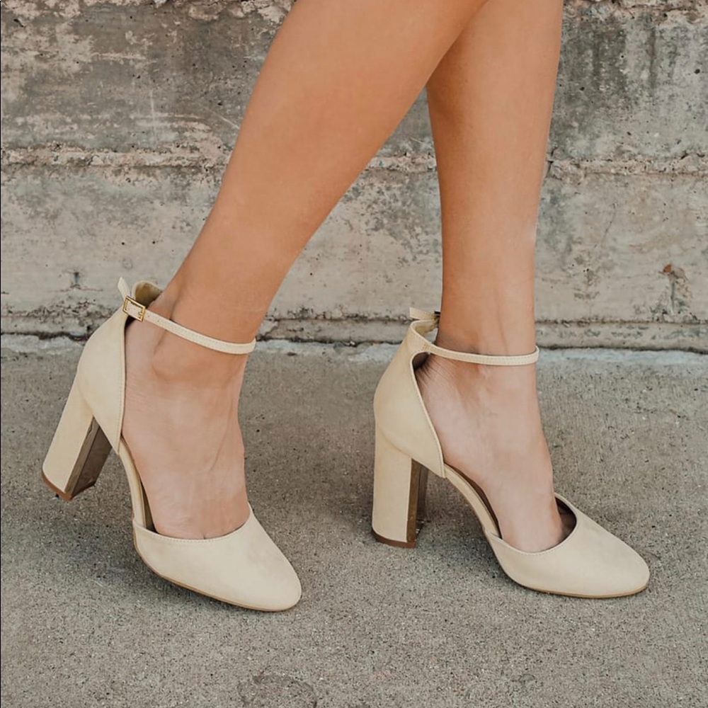 Nude heels